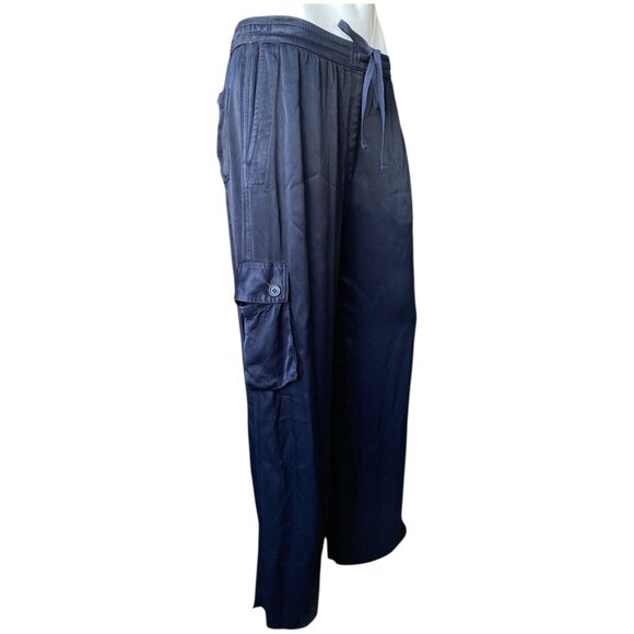 NWT Pharaoh Collection Mason Cargo Pant in Vintage Satin Size 3/L - Picture 2 of 9